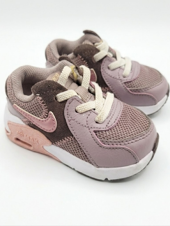 Nike Other - Nike Air Max 90 Baby Sneakers Size 4C - Pink/Lavender/Brown